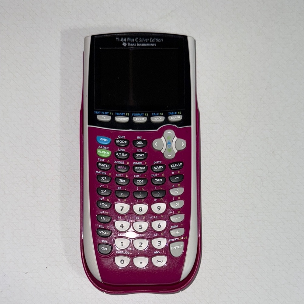 Texas Instruments Pink Graphing Calculator for Cell Phones & Accessories